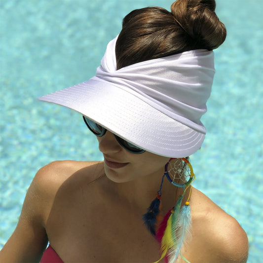VisoLuxx - Womens Sun Visor Sport Cap with Wide Brim